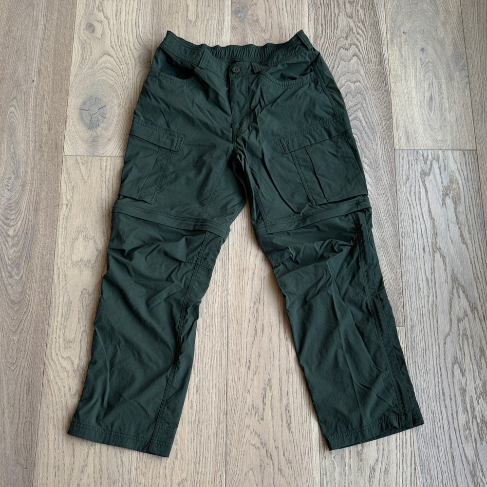 REI Co-op Green Convertible Cargo Pants